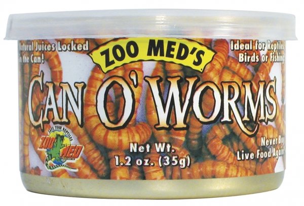 Zoo Med Can O' Worms (300 worms/can) 35 g